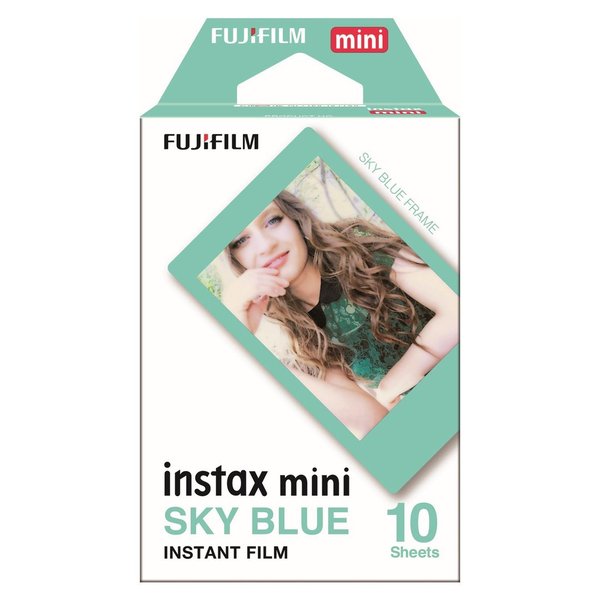 Fujifilm Instax Mini 10 Aufnahmen - Sky Blue