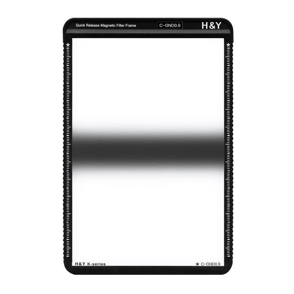 H&Y K-Serie Grauverlaufsfilter 0.9 ND8 Centre 100x150 mm (3 stops)