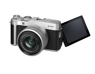 Fujifilm X-A7 Kit XC15-45 Silber
