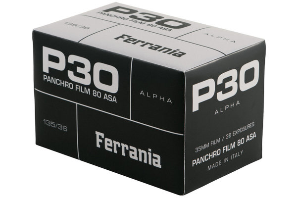 Ferrania P30 Panchro Film 80ASA 135/36